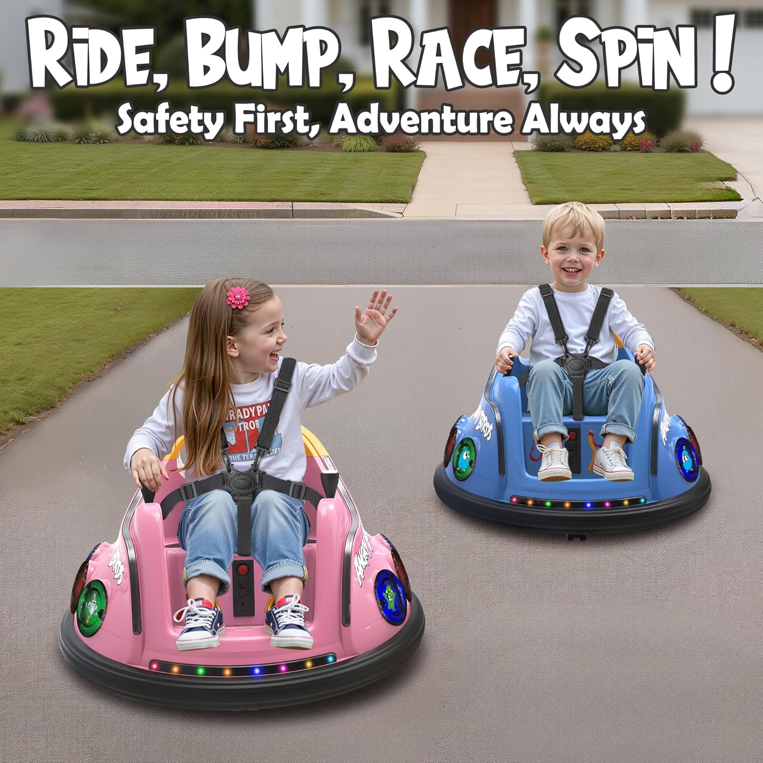 360° Toddler Bumper Car
