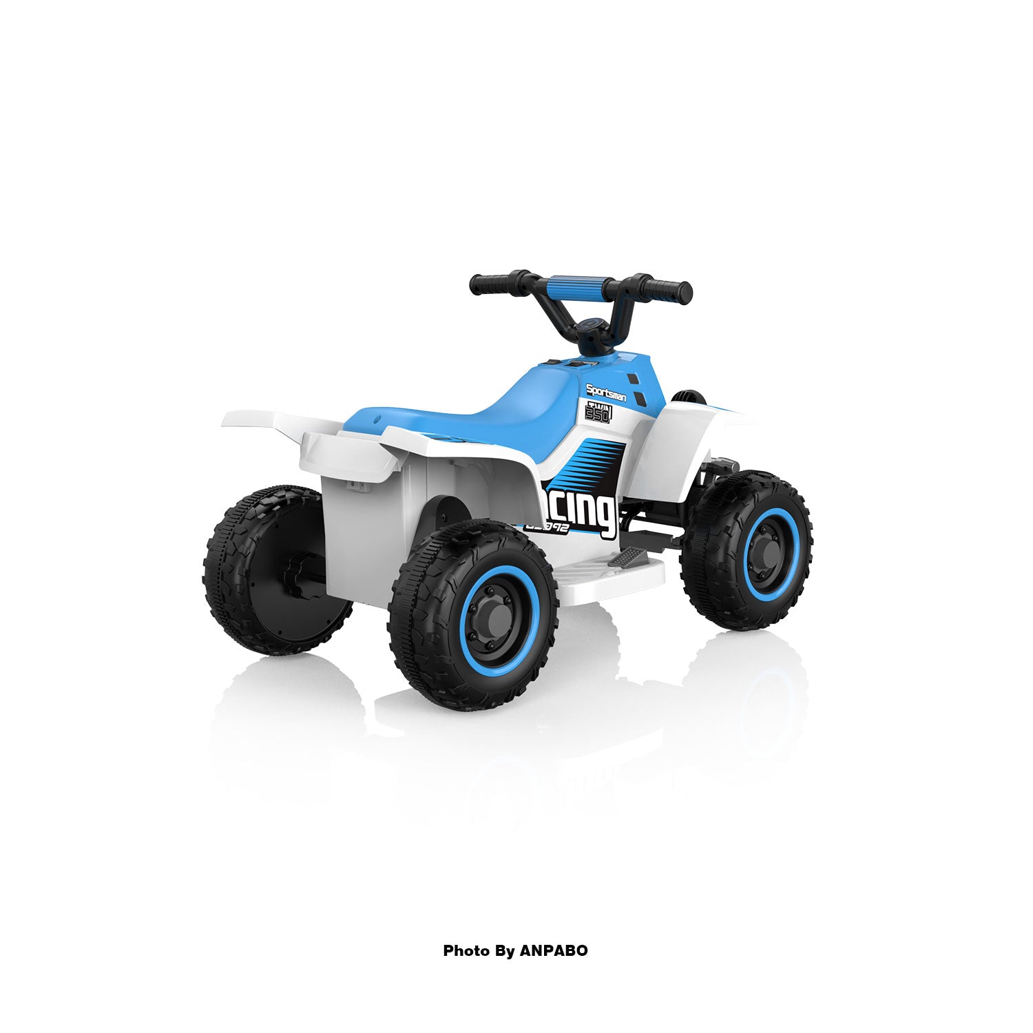 ANPABO 6V 7AH Kids Ride-On ATV - Fun, Safe Gift for Toddlers-blue