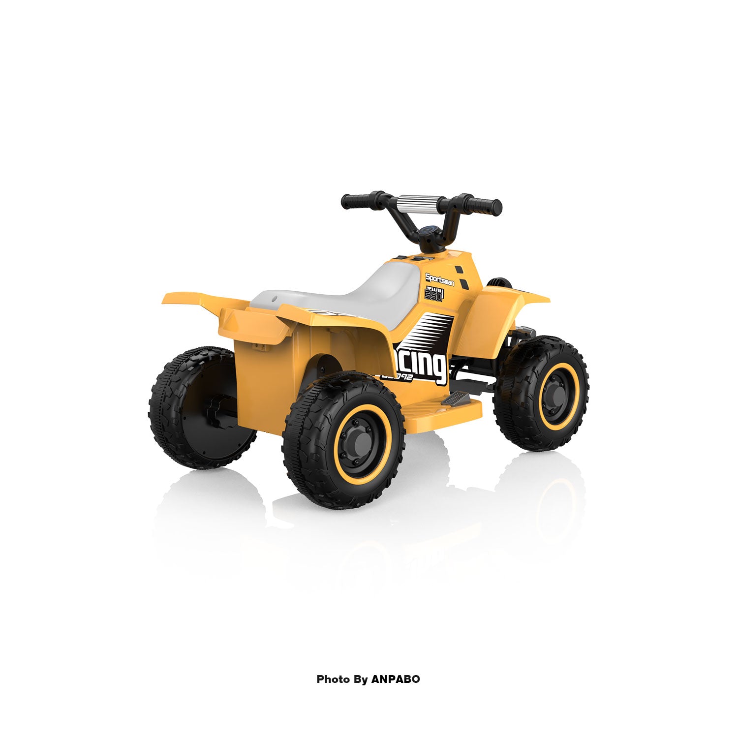 ANPABO 6V 7AH Kids Ride-On ATV - Fun, Safe Gift for Toddlers-yellow