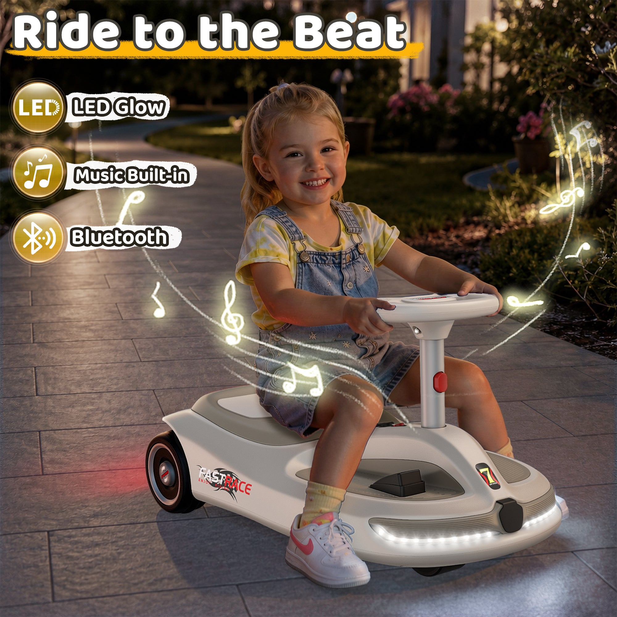 12V Kid's electric cleaning car