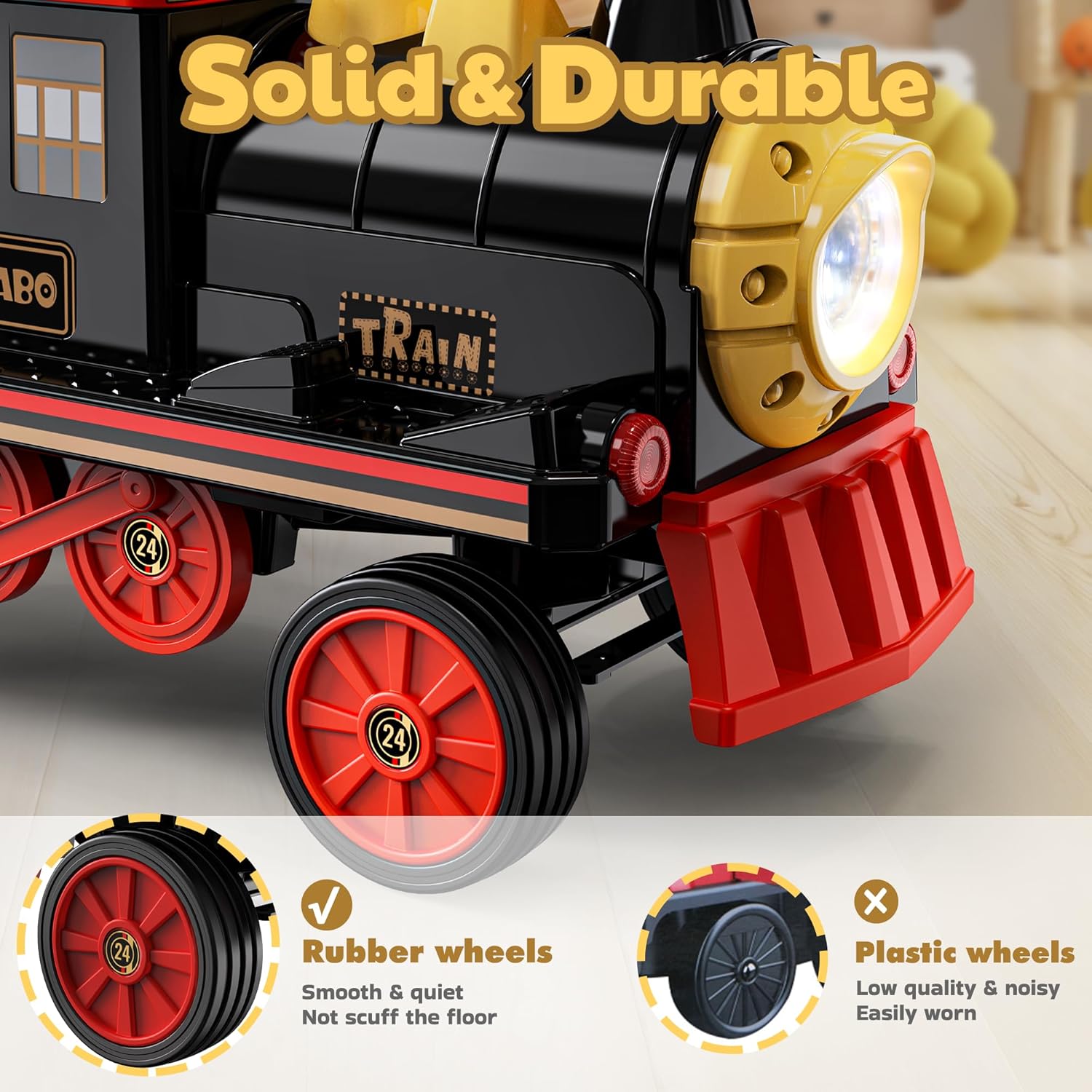 12V Trackless  Electric Ride-On Train