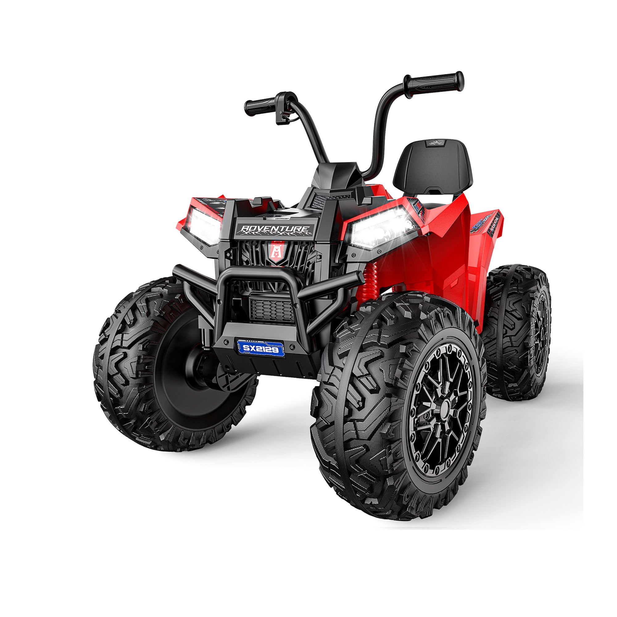 24V High-Performance Heavy-Duty Kids Ride-On ATV-red