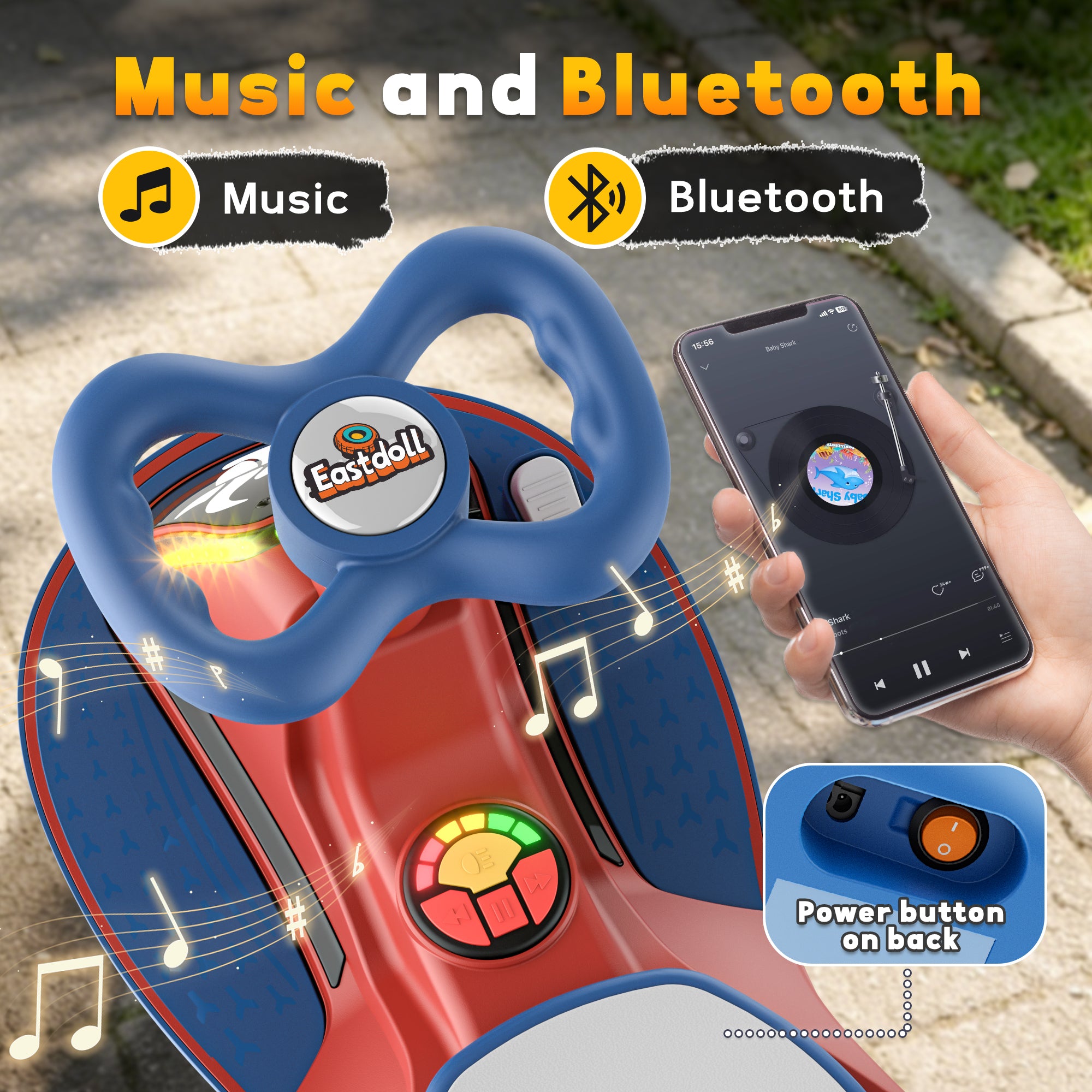 12V Electric Wiggle Car
