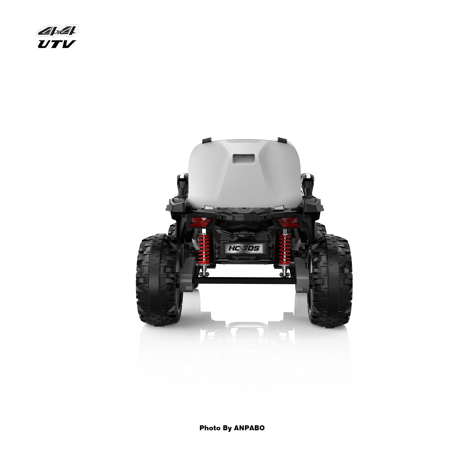 24V ANPOBO Direct Terrain Ride-On Buggy with Remote-white