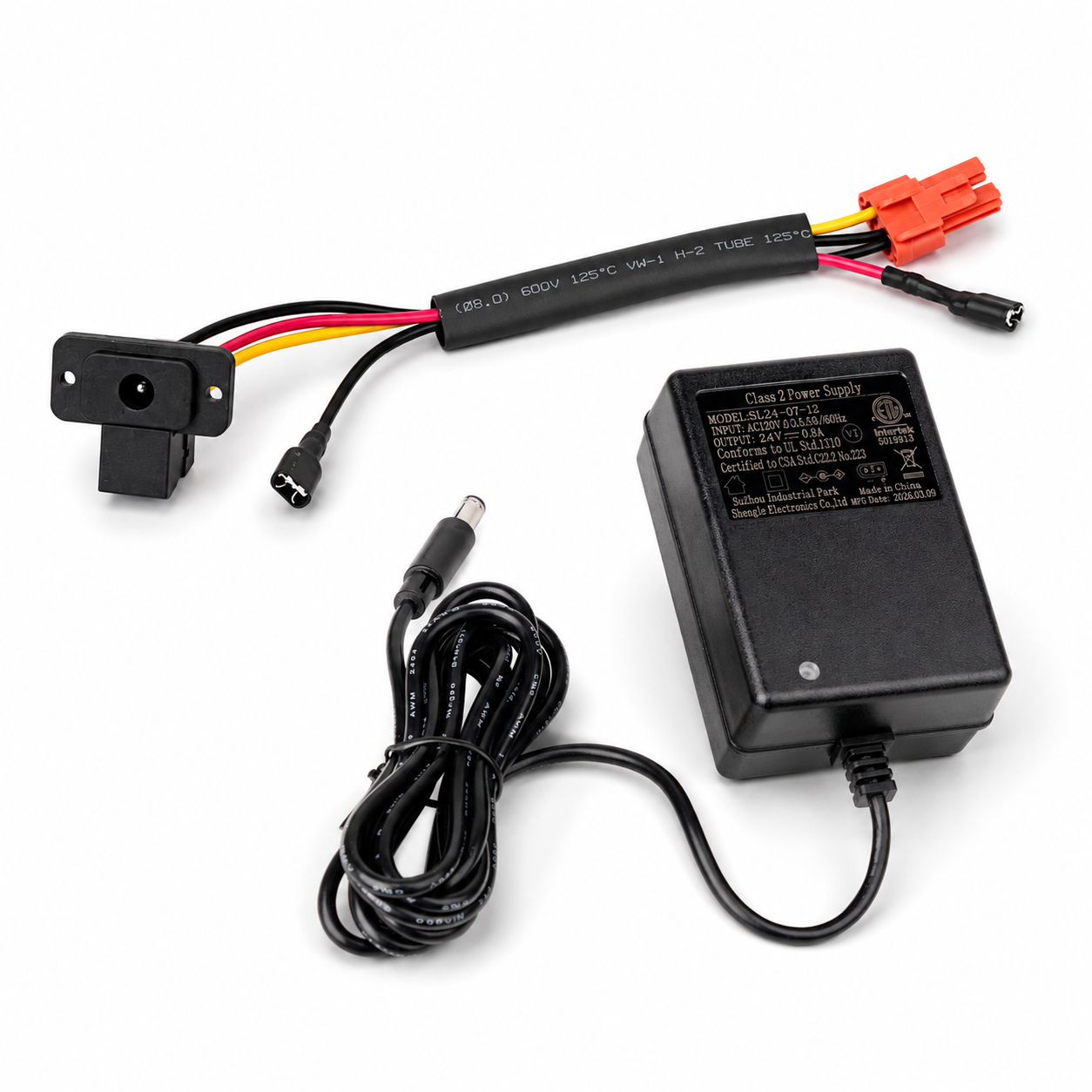 Charging Port Wiring Harness for ANPABO HC-307 Ride-On Dump Truck