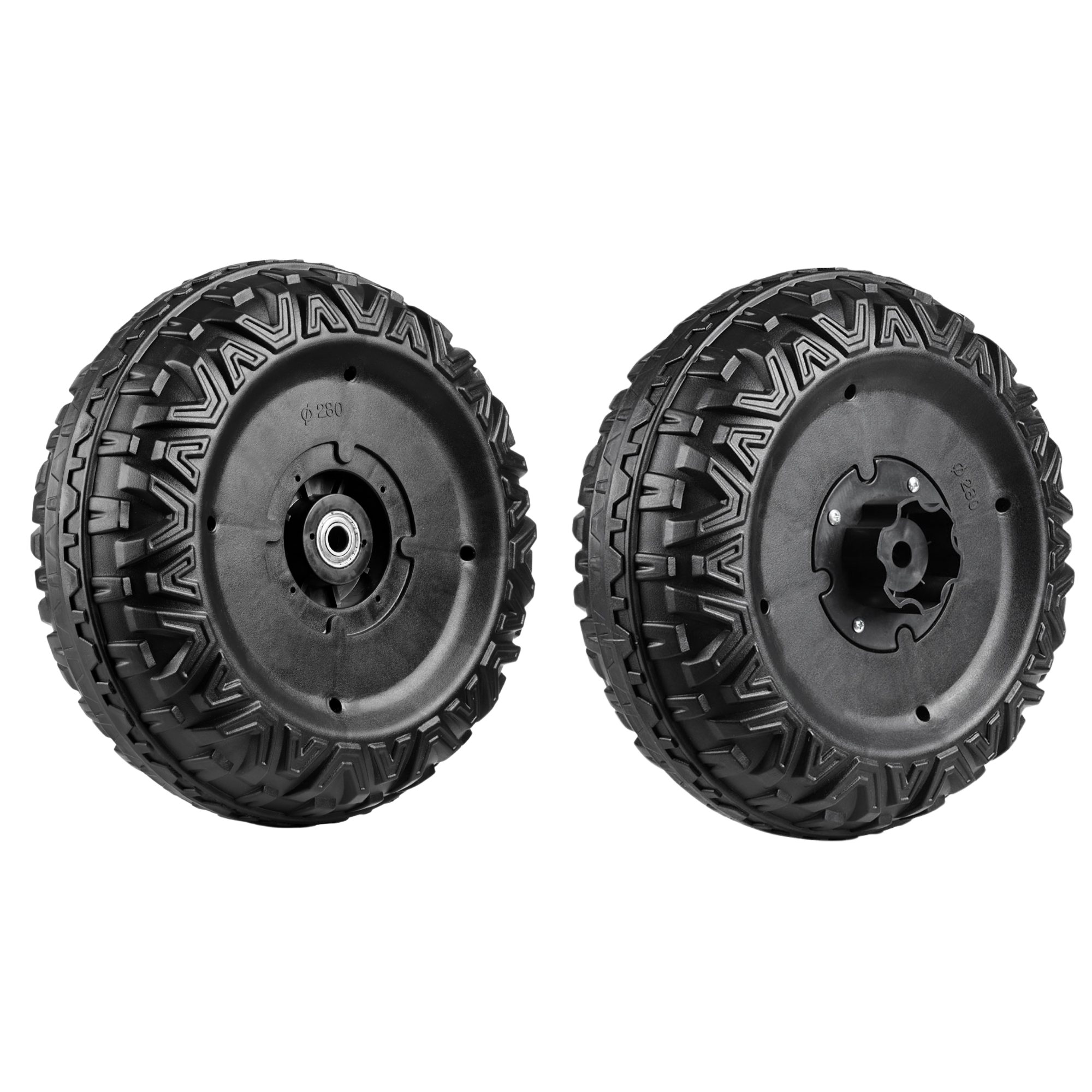 Factory Original Plastic Wheels & Tires for HC-302 Dump Truck