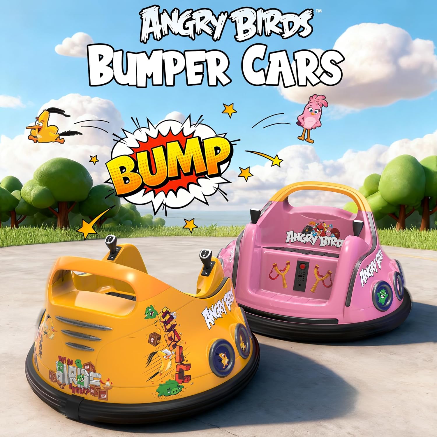 360° Toddler Bumper Car