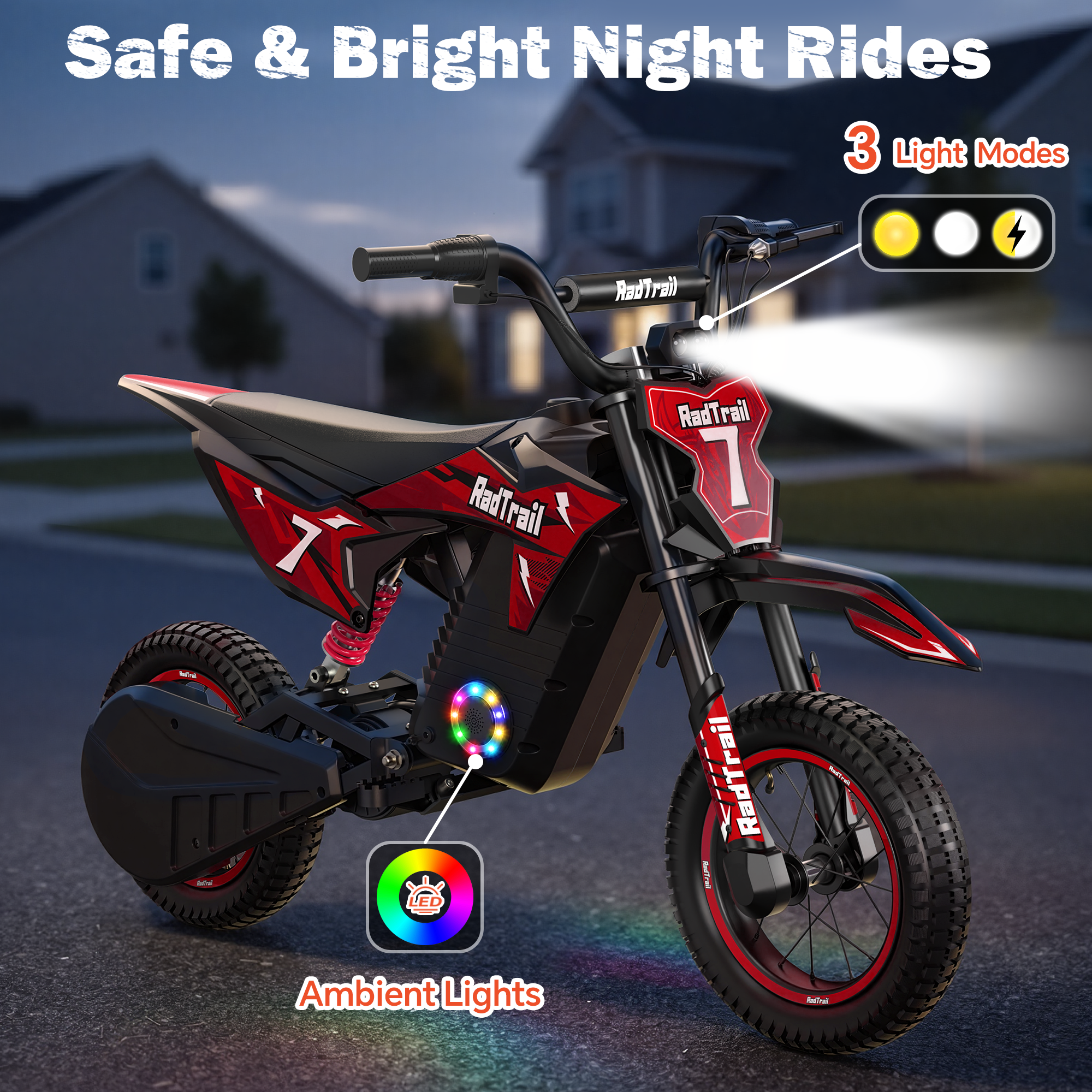 36V 12" Kids Electric Dirt Bike