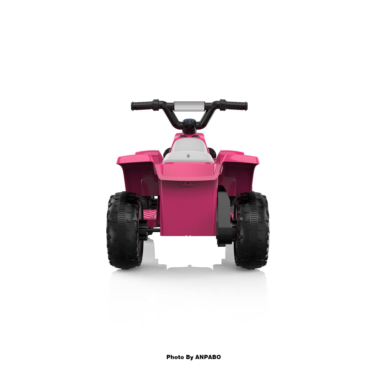 ANPABO 6V 7AH Kids Ride-On ATV - Fun, Safe Gift for Toddlers-rose red