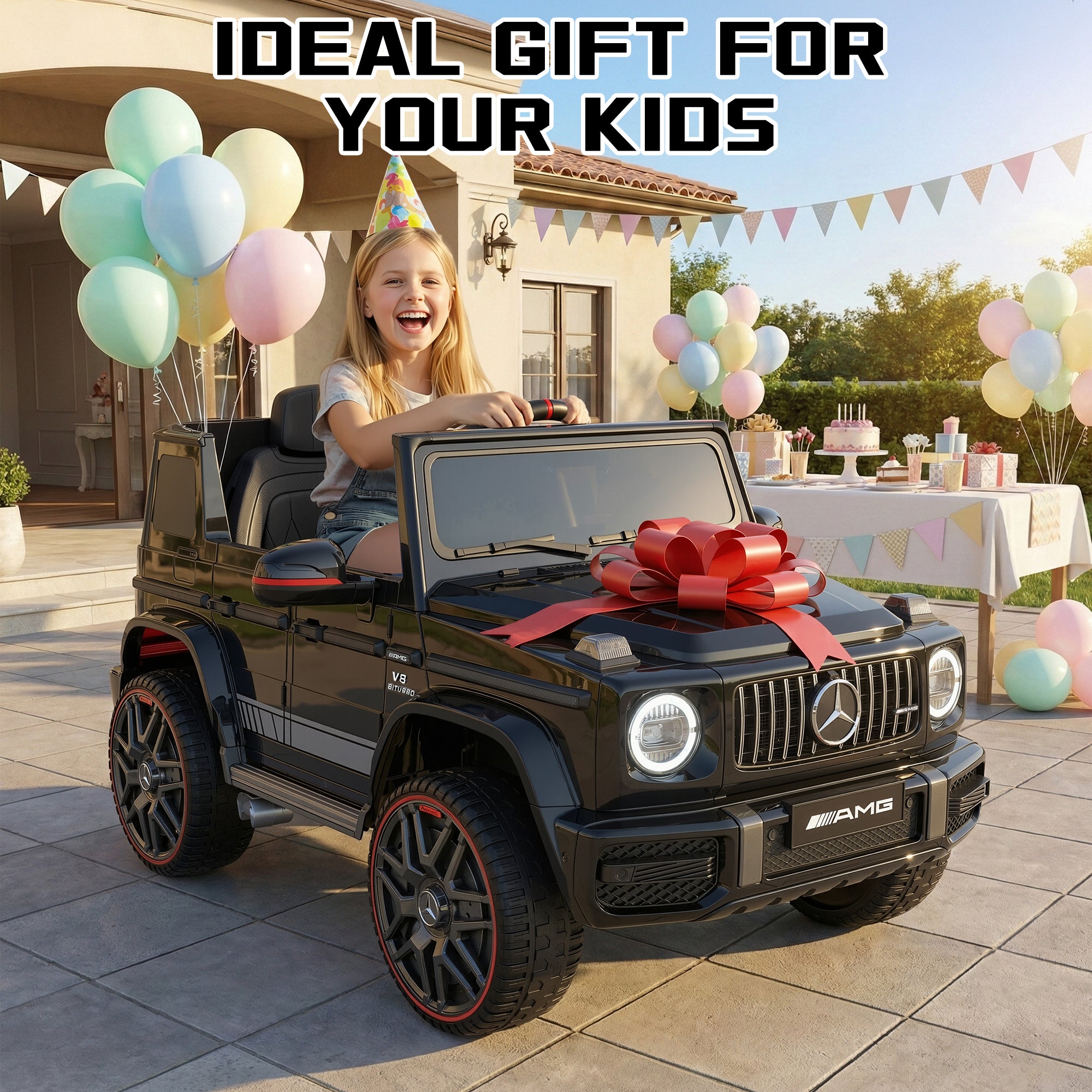12V Licensed Mercedes-Benz G63 Ride-On SUV