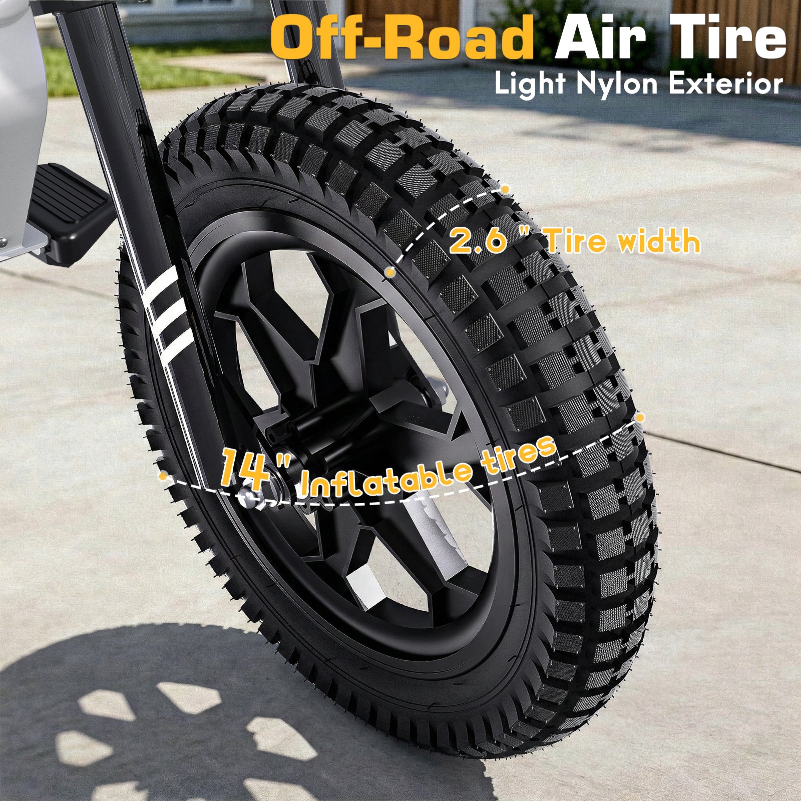 36V 14" Kids Electric Dirt Bike for Young Riders