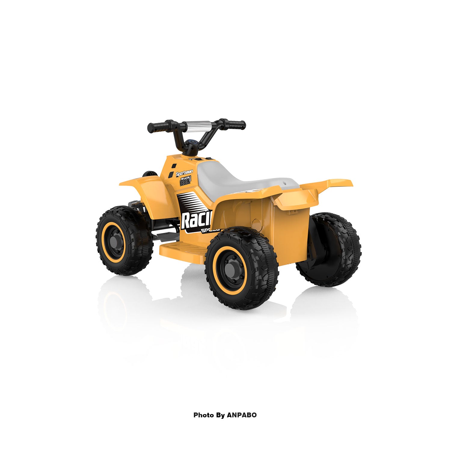 ANPABO 6V 7AH Kids Ride-On ATV - Fun, Safe Gift for Toddlers-yellow