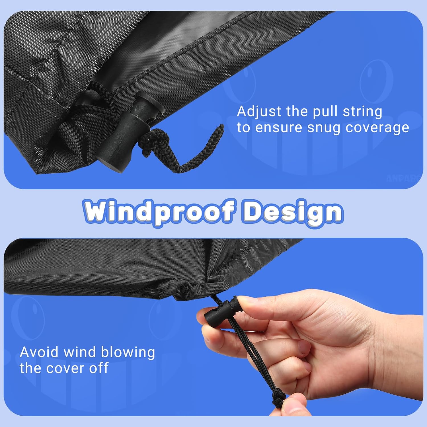 ANPABO Universal Waterproof Kids Ride-On Car Cover