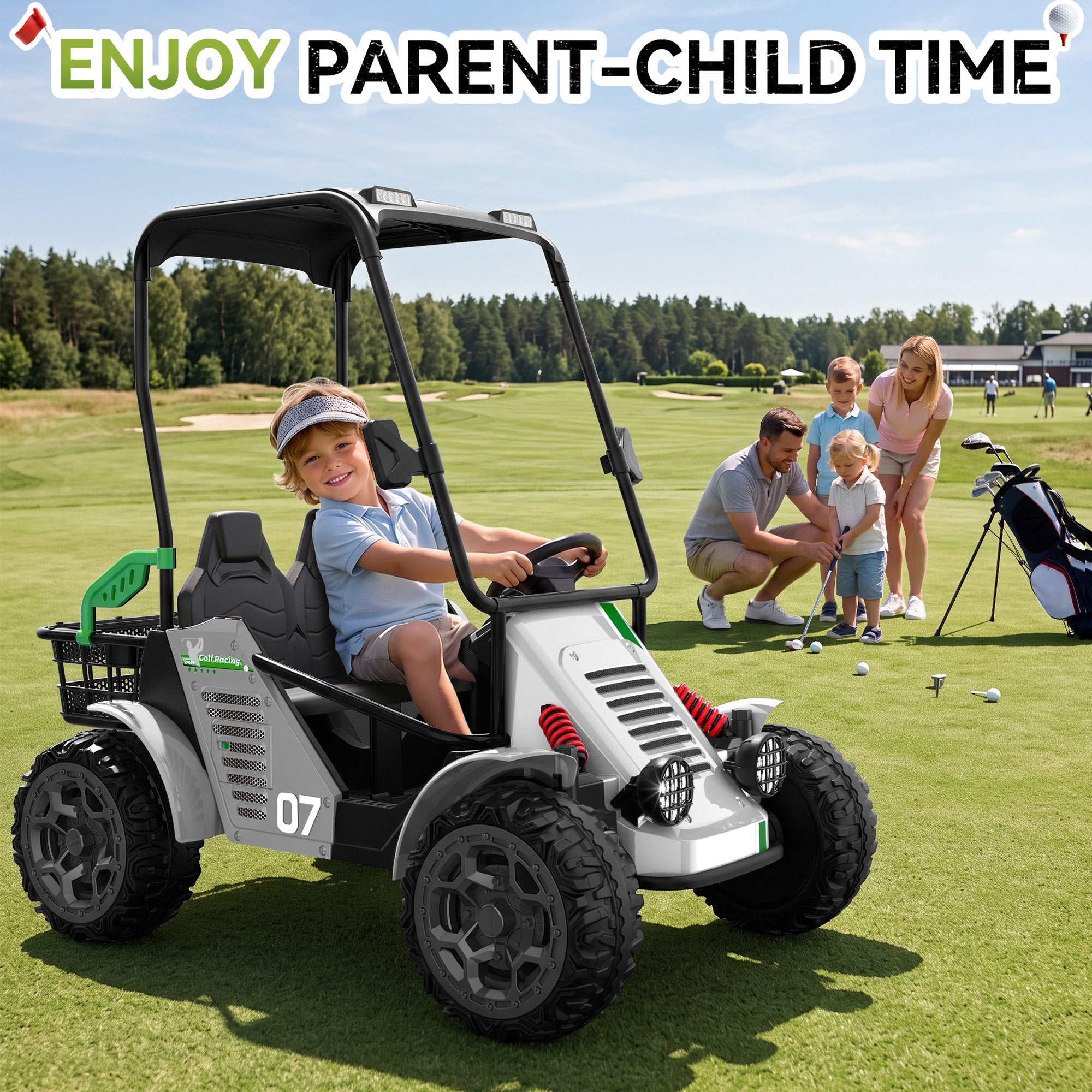 ANPABO G7 Birdie 24V 2-Seater Kids Golf Cart