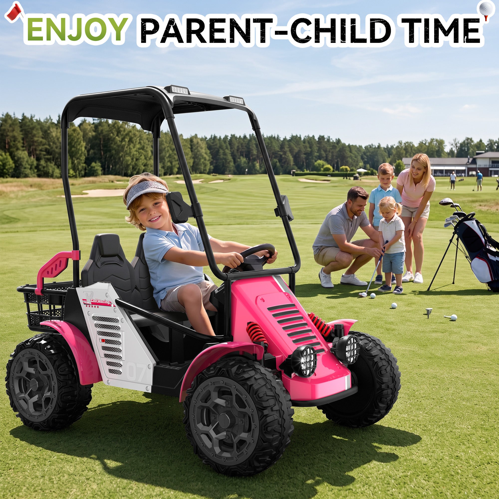 ANPABO G7 Birdie 24V 2-Seater Kids Golf Cart