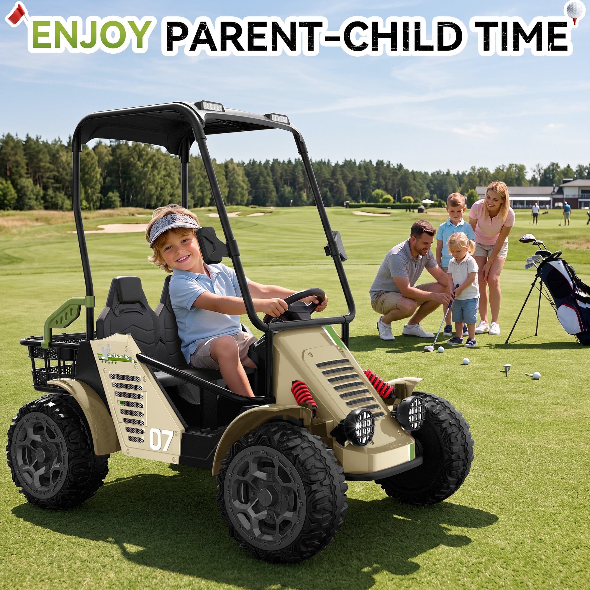 ANPABO G7 Birdie 24V 2-Seater Kids Golf Cart
