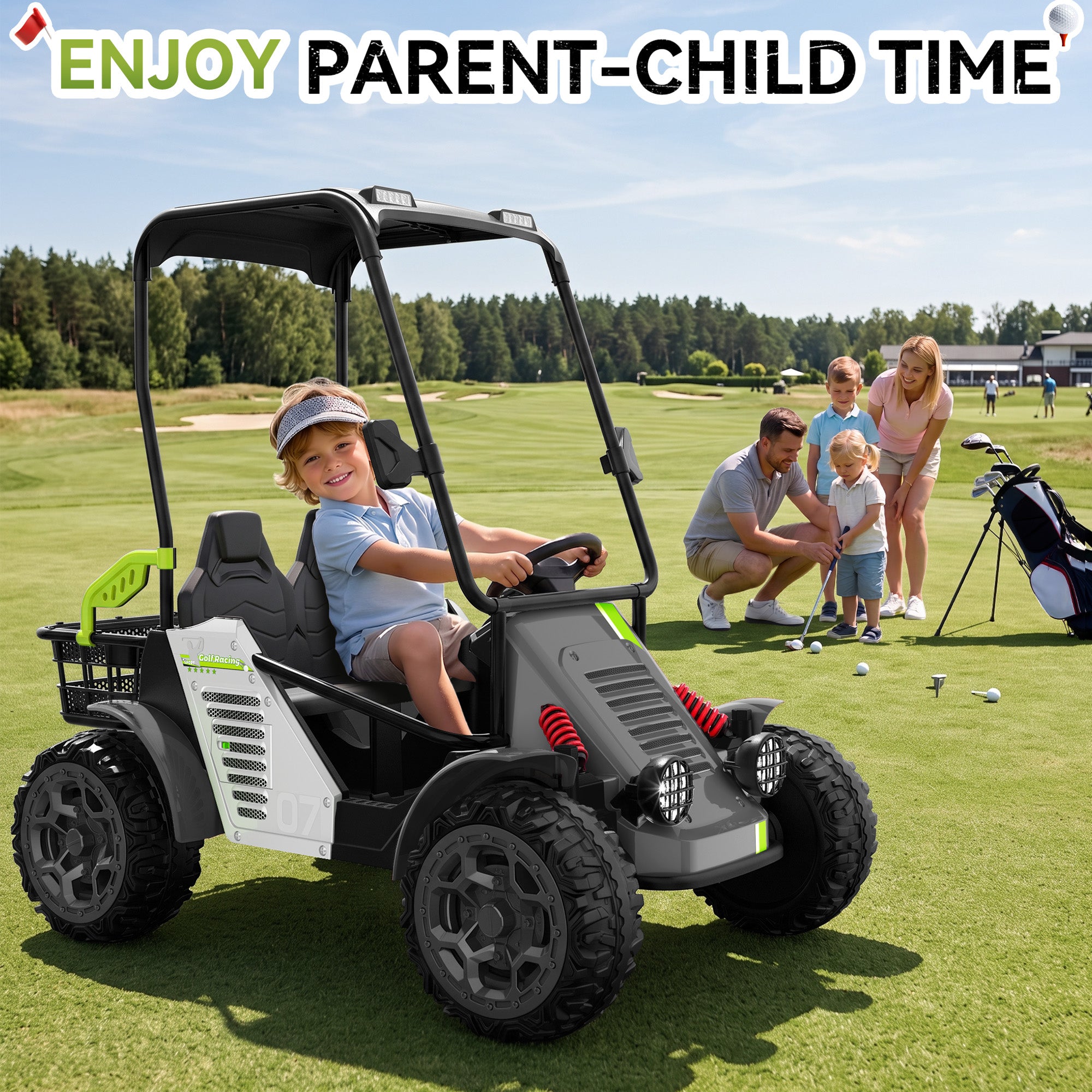 ANPABO G7 Birdie 24V 2-Seater Kids Golf Cart