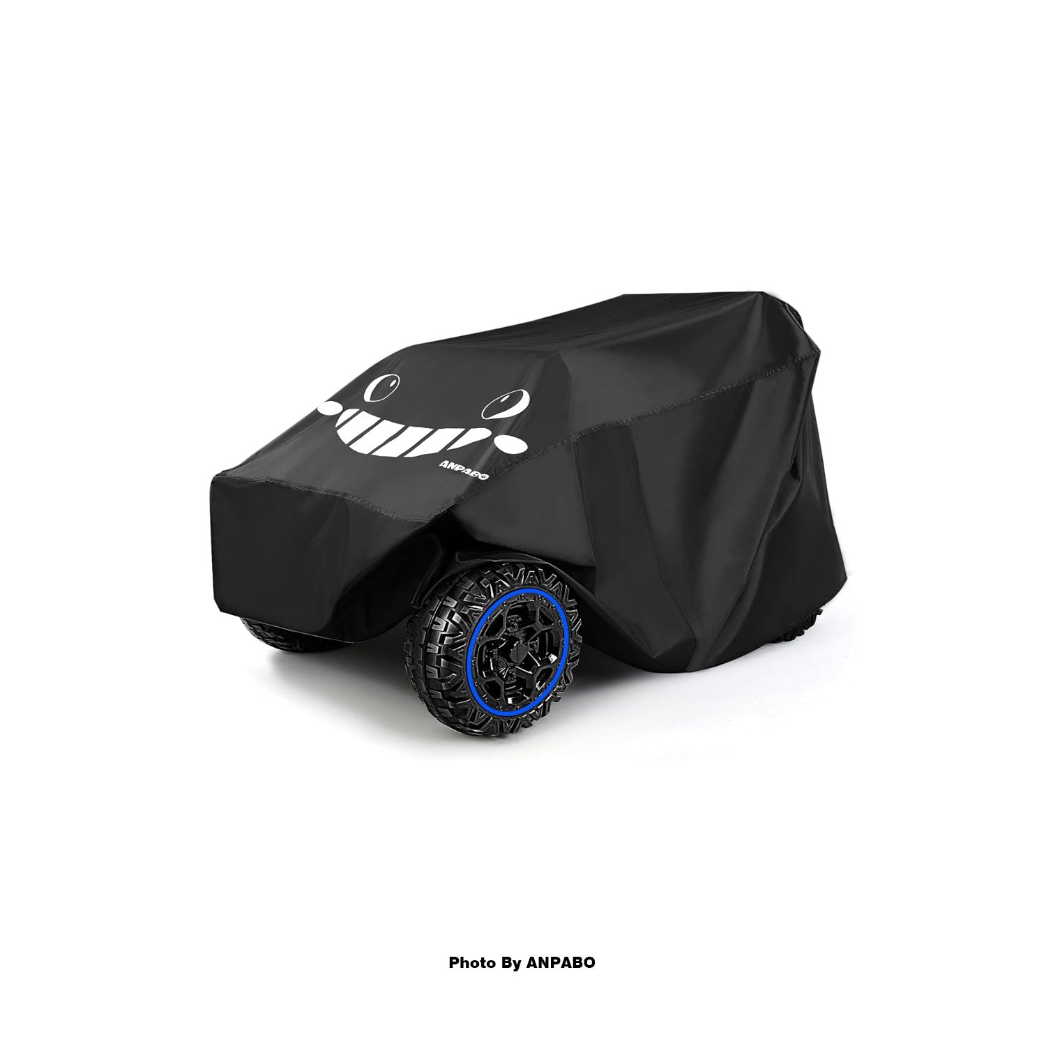 Kids Ride-On Car Cover, Waterproof All-Weather Protection-black