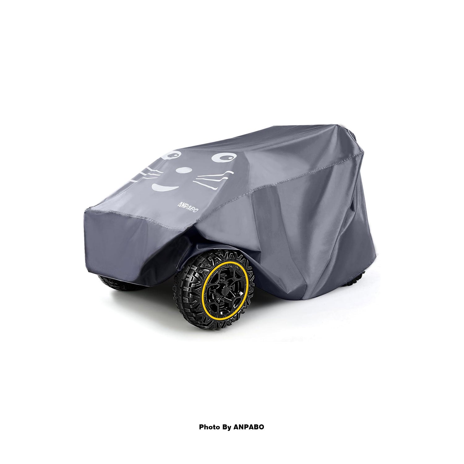 Kids Ride-On Car Cover, Waterproof All-Weather Protection-gray
