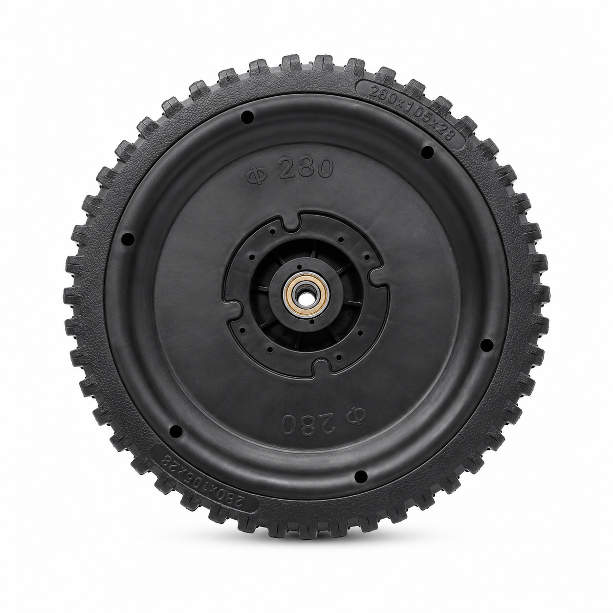 Factory Original EVA Wheels & Tires for HC-302 & HC-307 Ride-On Dump Truck