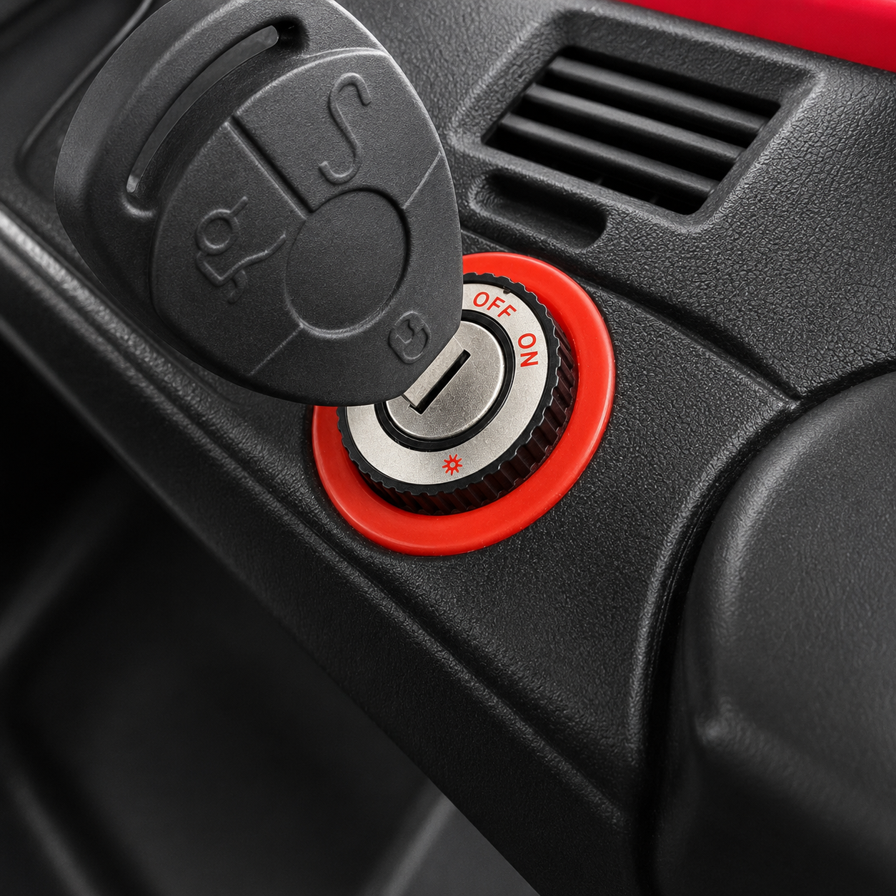 Kids Ride On Car Spare Parts - Power Key Switch Lock & Keys Set