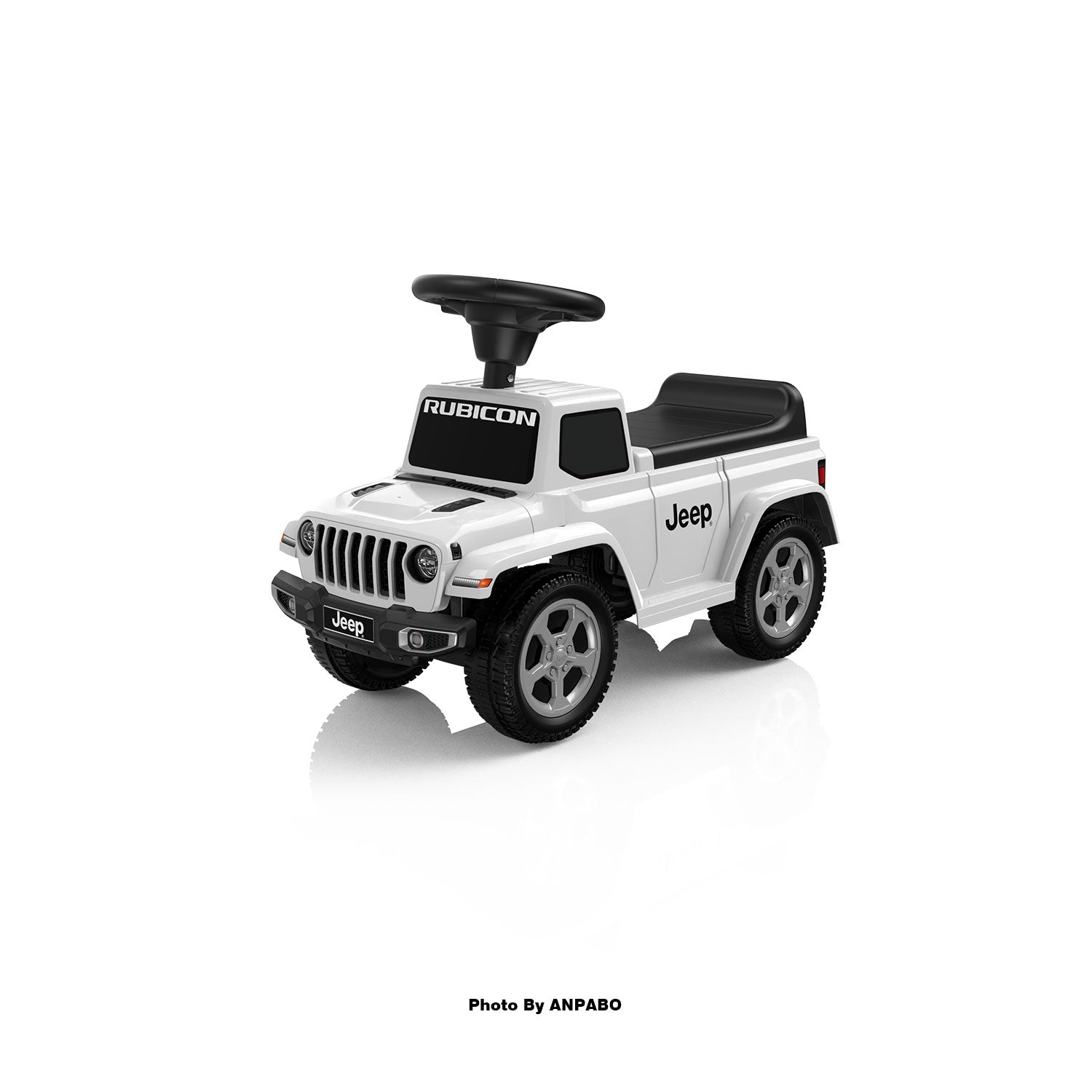 Licensed Jeep Push Car for Toddlers 18-36 Months Battery not included-white