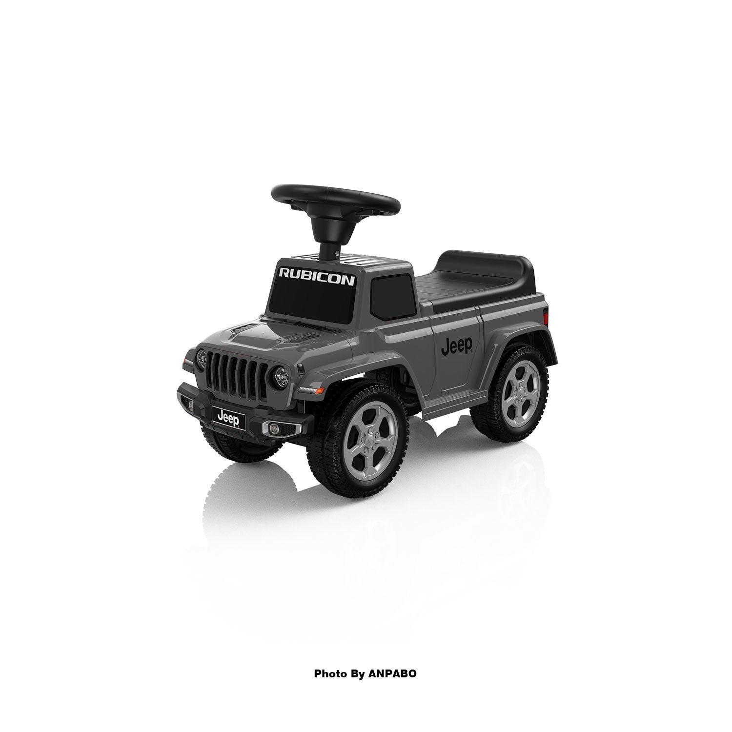 Licensed Jeep Push Car for Toddlers 18-36 Months Battery not included-black