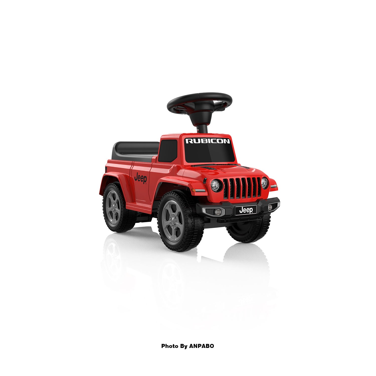 Licensed Jeep Push Car for Toddlers 18-36 Months Battery not included-red
