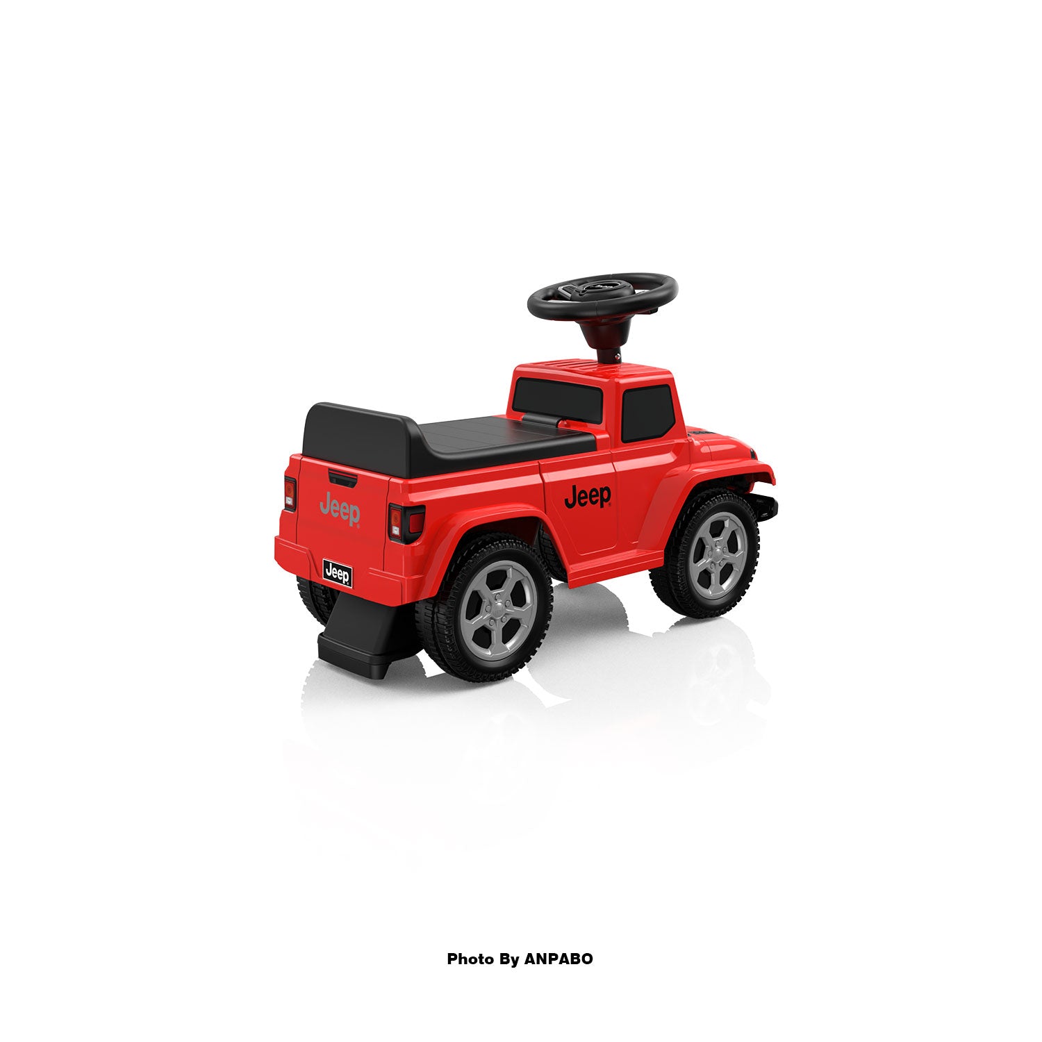 Licensed Jeep Push Car for Toddlers 18-36 Months Battery not included-red