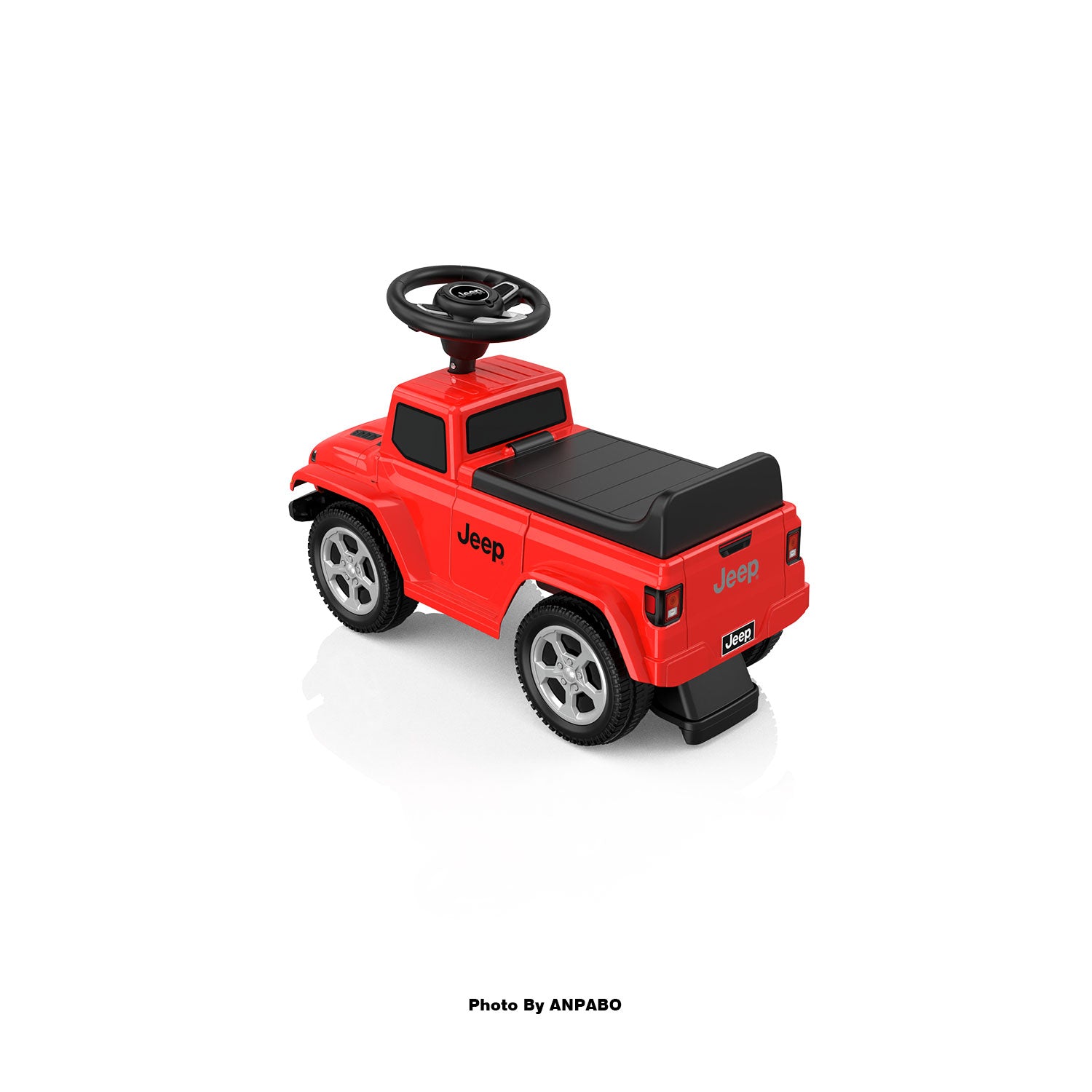 Licensed Jeep Push Car for Toddlers 18-36 Months Battery not included-red