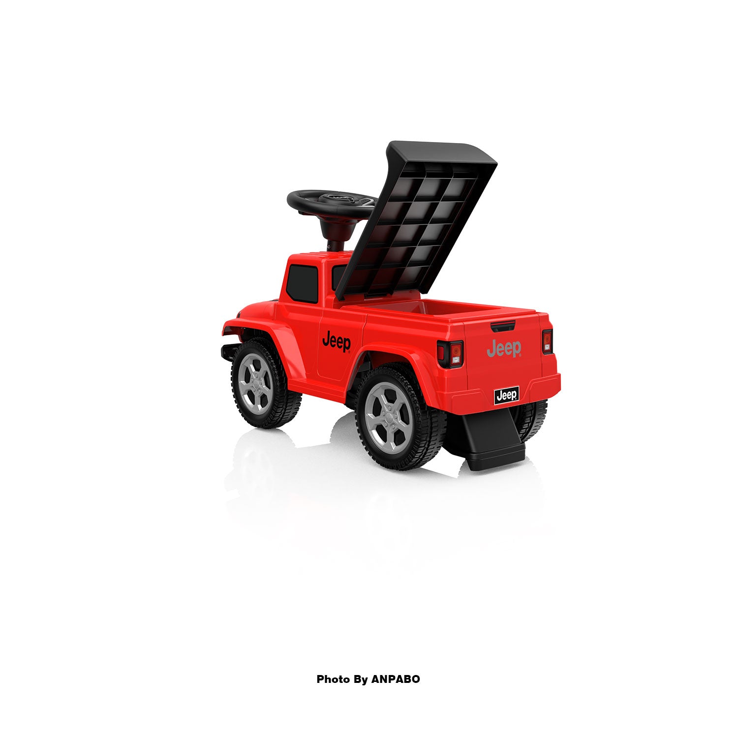 Licensed Jeep Push Car for Toddlers 18-36 Months Battery not included-red