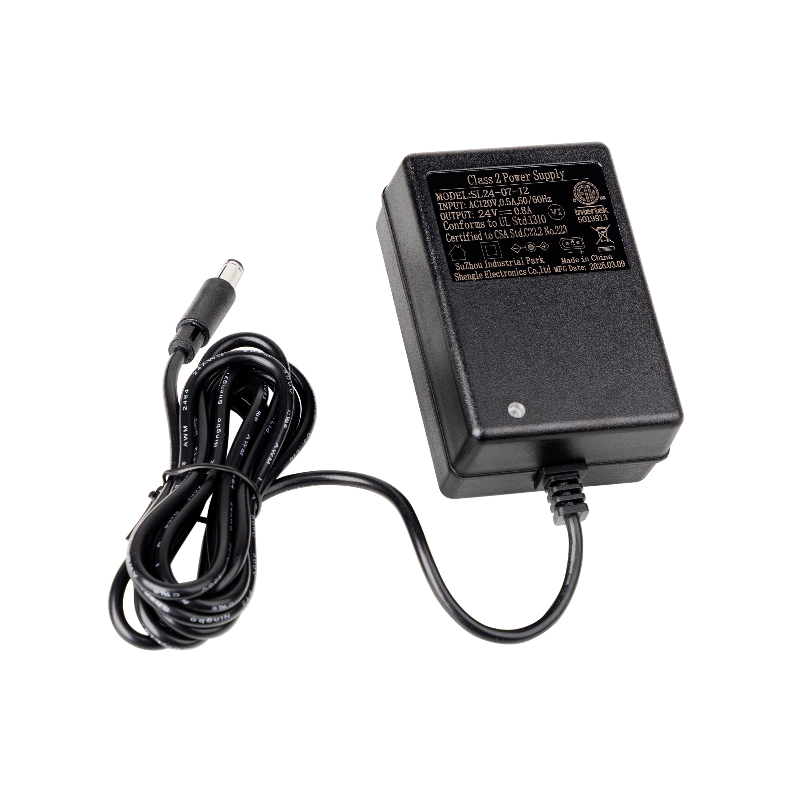 24V 0.8A UL-Certified Charger for Ride-On Cars