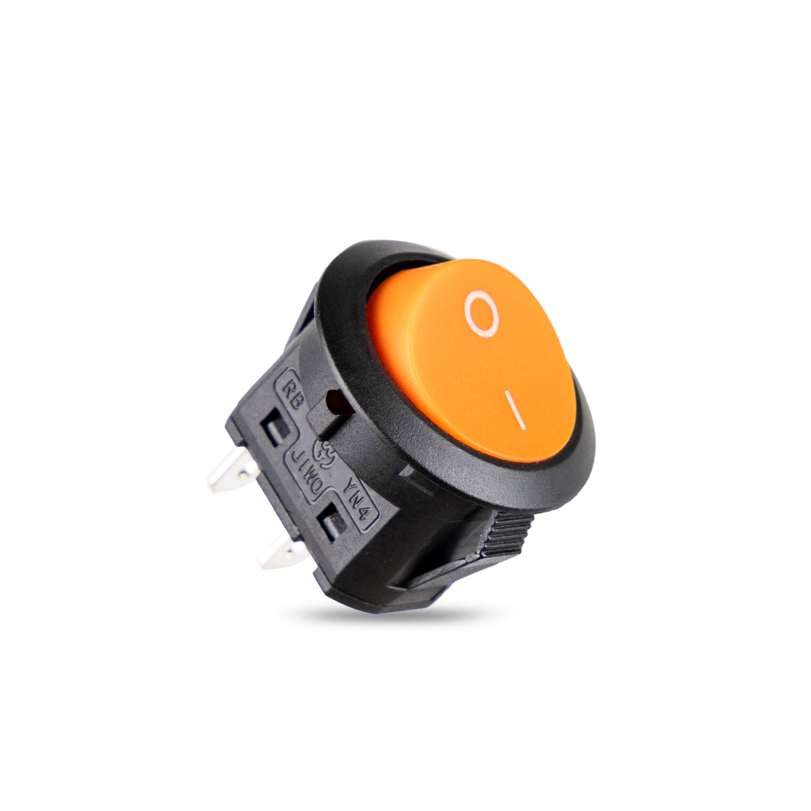 Orange Round 2-Pin Power Switch for Ride-On Cars