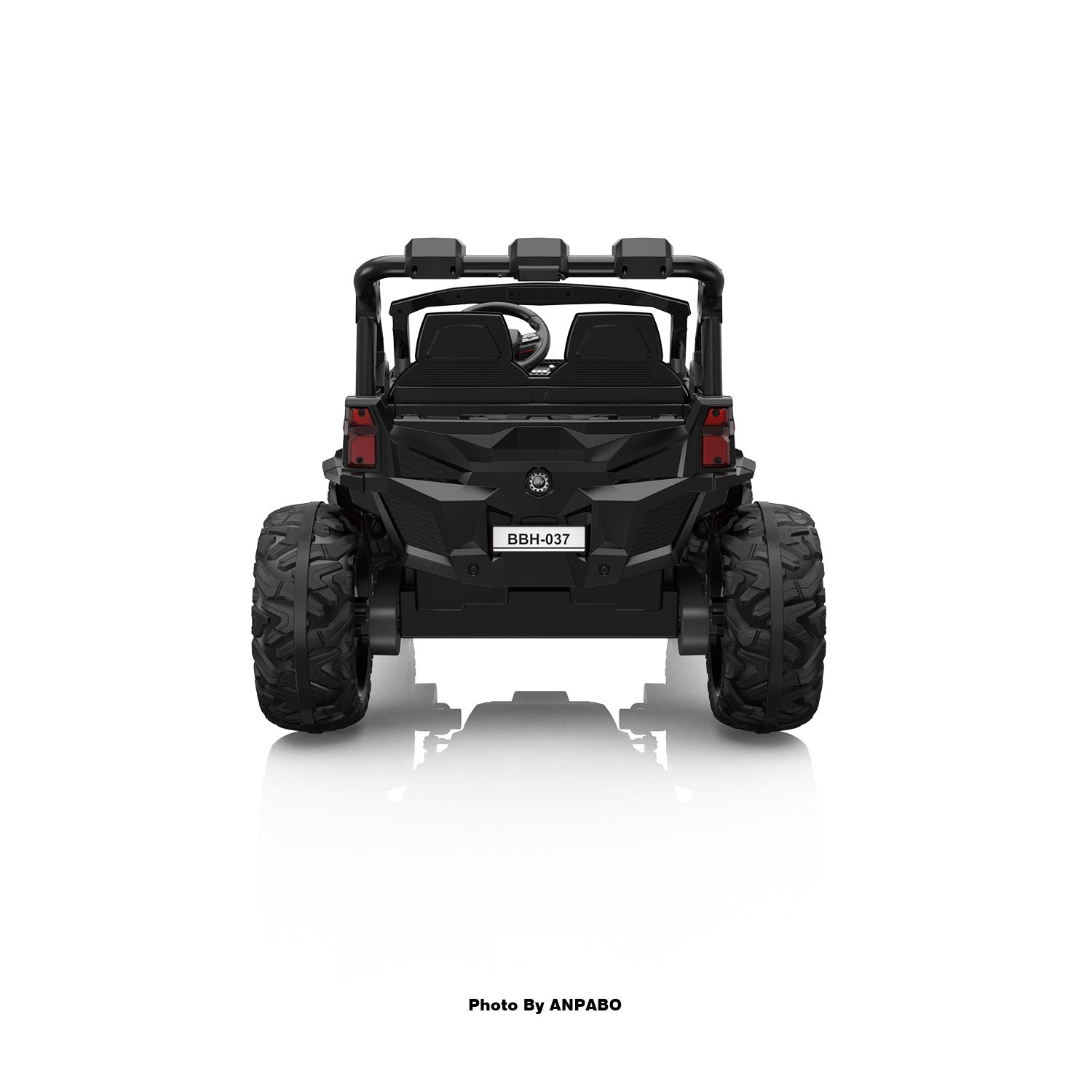 24V 4x200W 2-Seater Ride-On Truck | 4WD, EVA Tires, Remot-green