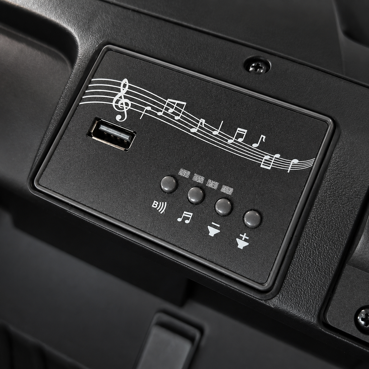 Music Control Panel with Bluetooth & USB for ANPABO Ride-On Cars