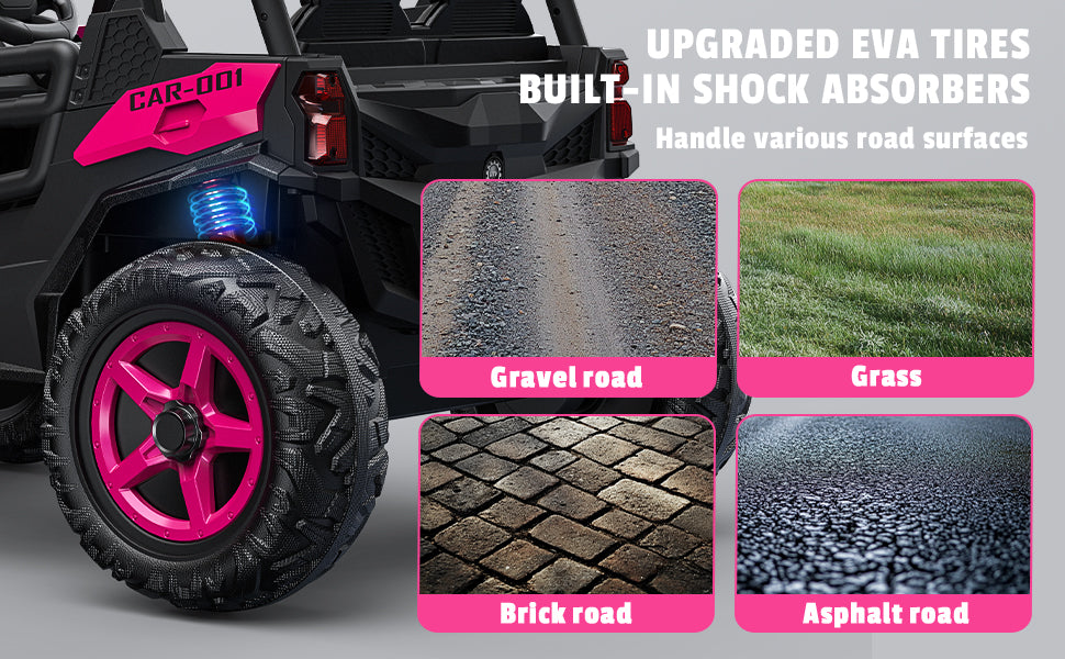 24V 4x200W 2-Seater Ride-On UTV