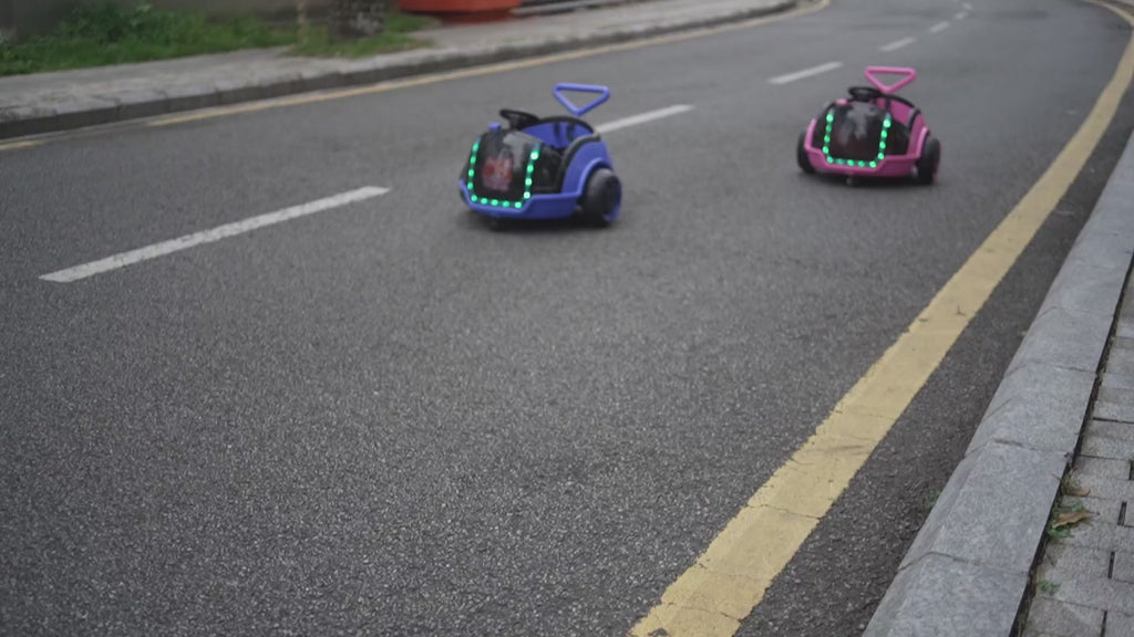 12V 3-in-1 Push Ride On with LED Display