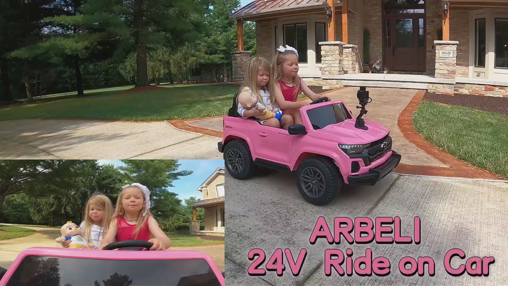 24V Licensed Chevrolet Colorad Ride On Truck