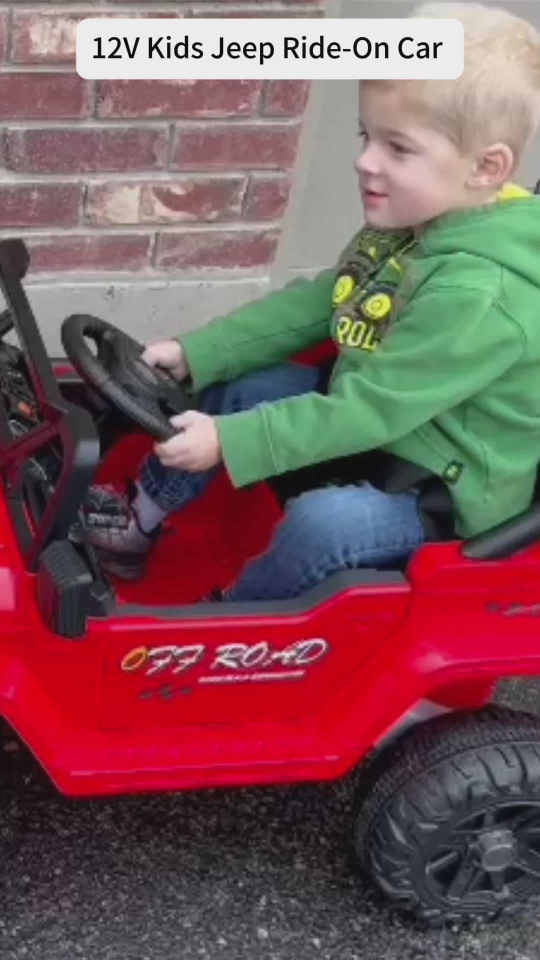 12V Jeep Ride-On Car