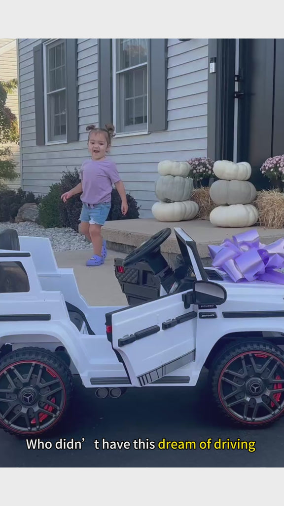 12V Licensed Mercedes-Benz G63 Ride-On SUV