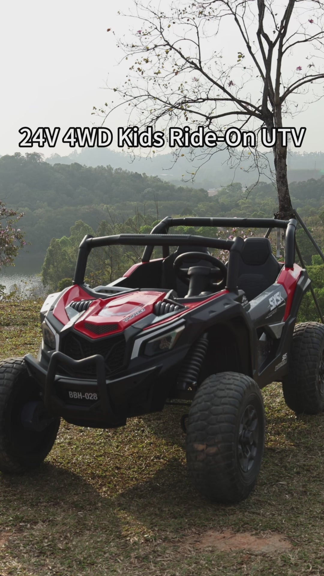 24V 4WD Kids Explorer Ride-On UTV