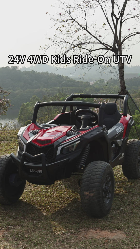 24V 4WD Kids Explorer Ride-On UTV