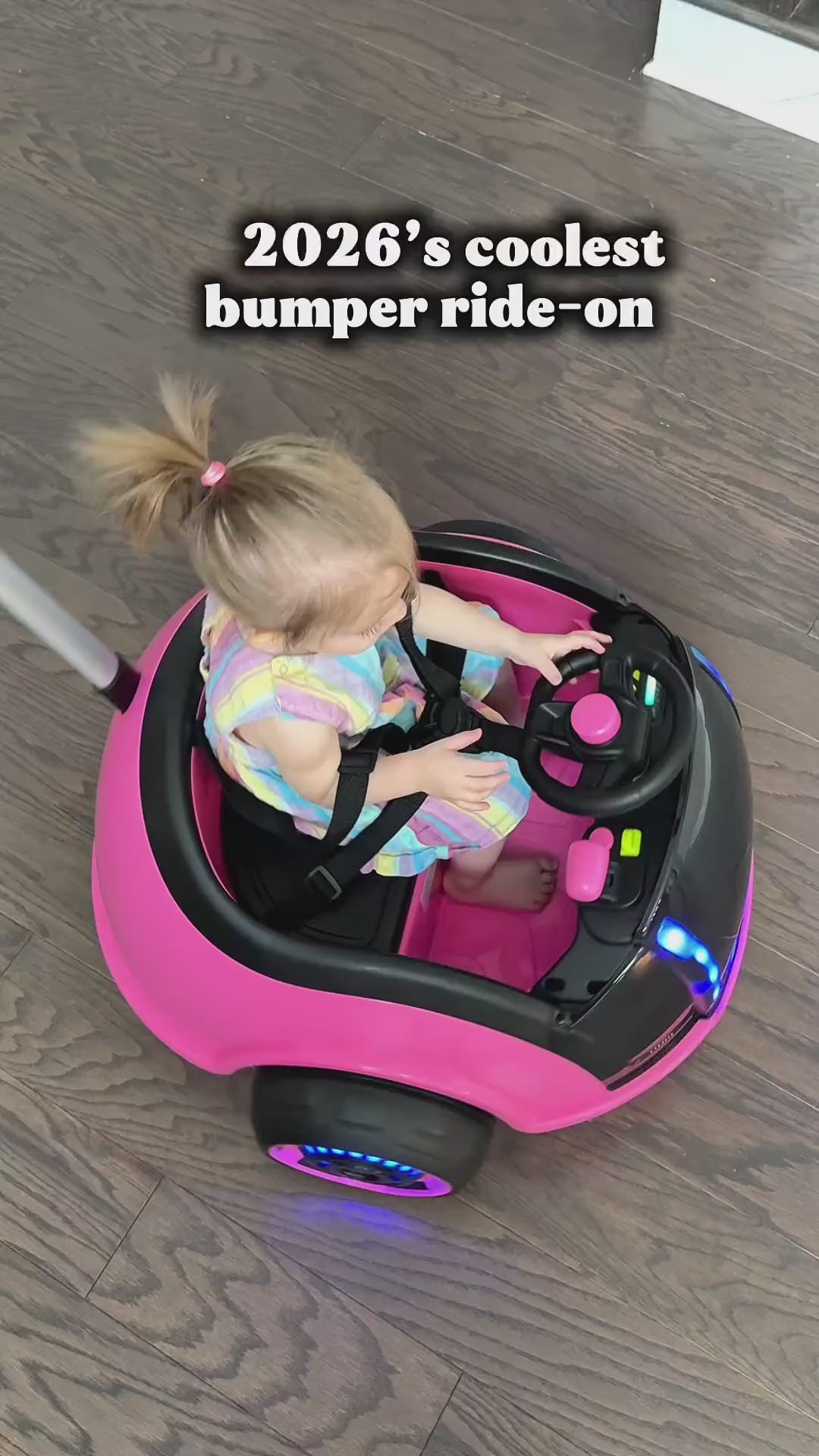 12V 3-in-1 Push Ride-On Car