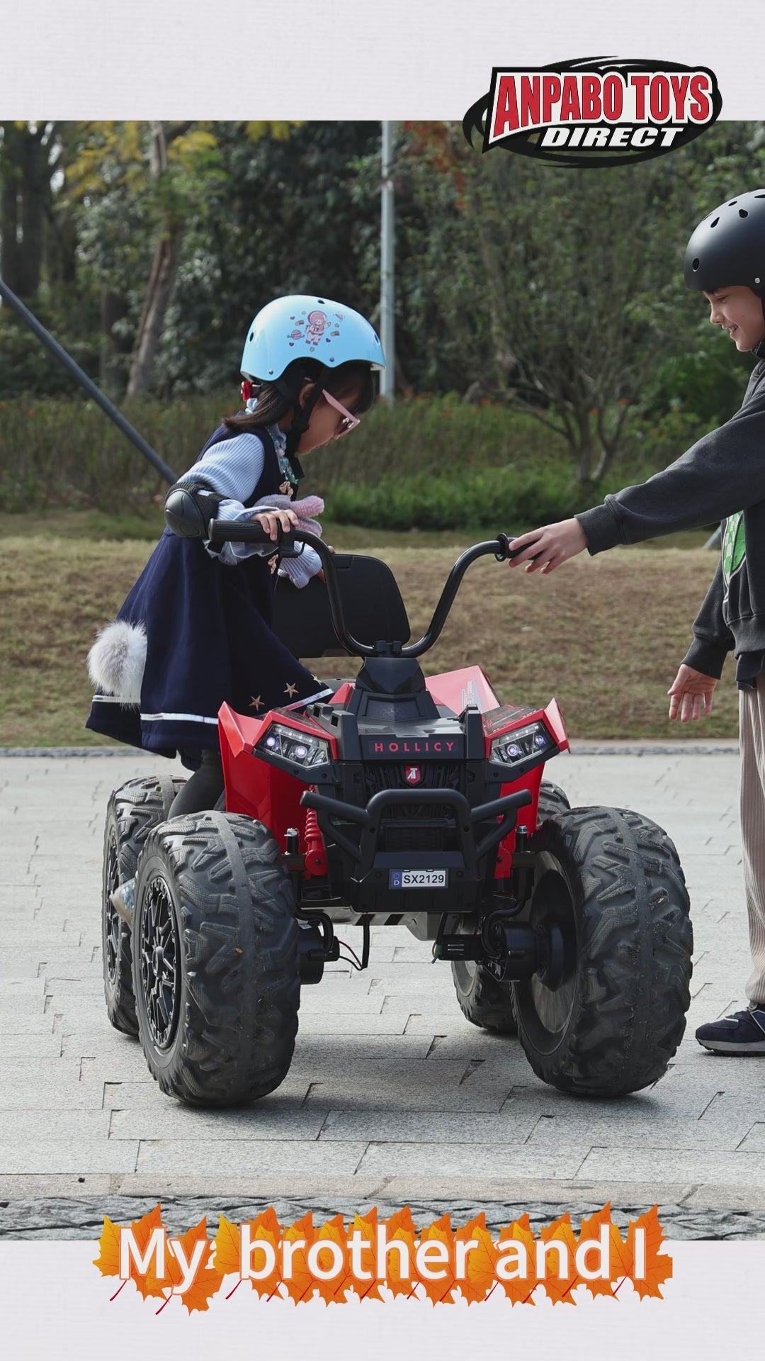 24V TRAILRUSH TR400 Heavy-Duty Ride-On ATV