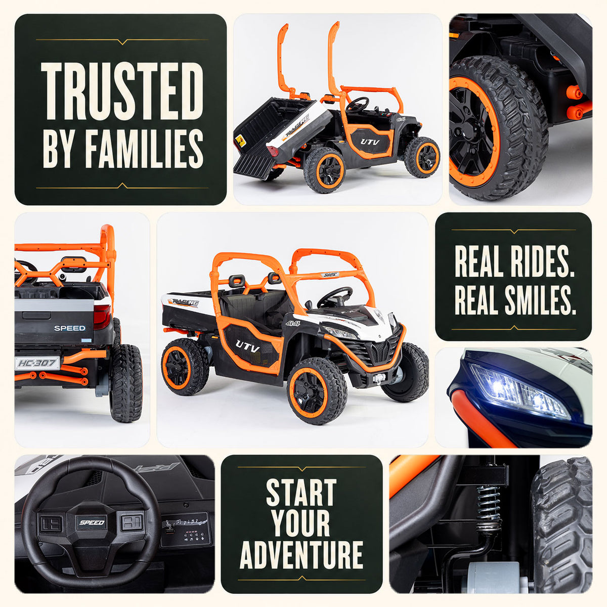 24V Utility Ride-on Dump Truck