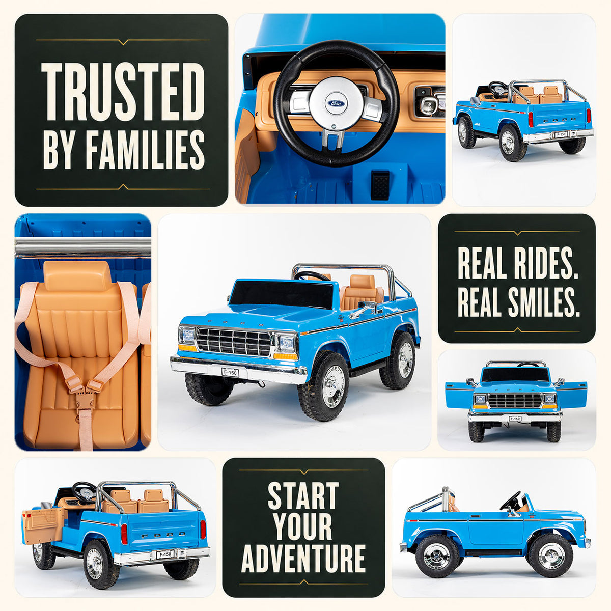 24V Licensed Ford F-150 Kids Ride-On