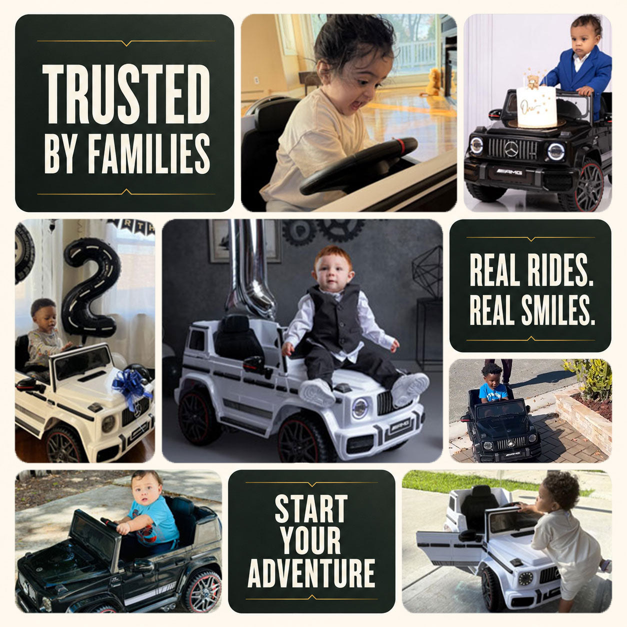 12V Licensed Mercedes-Benz G63 Ride-On SUV