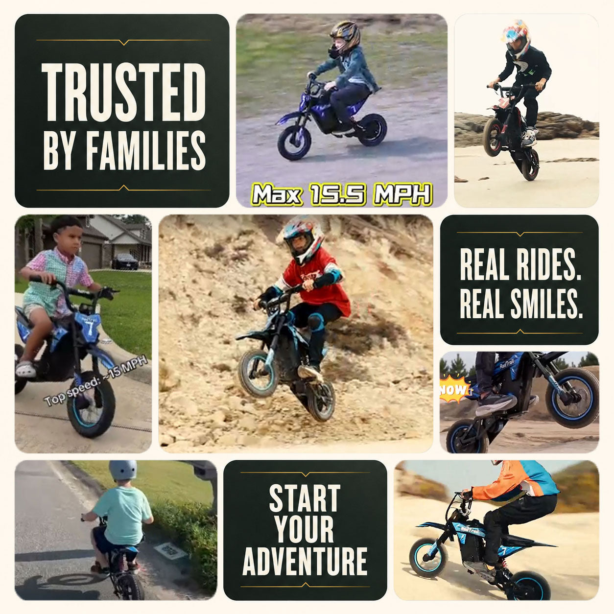 36V 12" Kids Electric Dirt Bike for Beginners