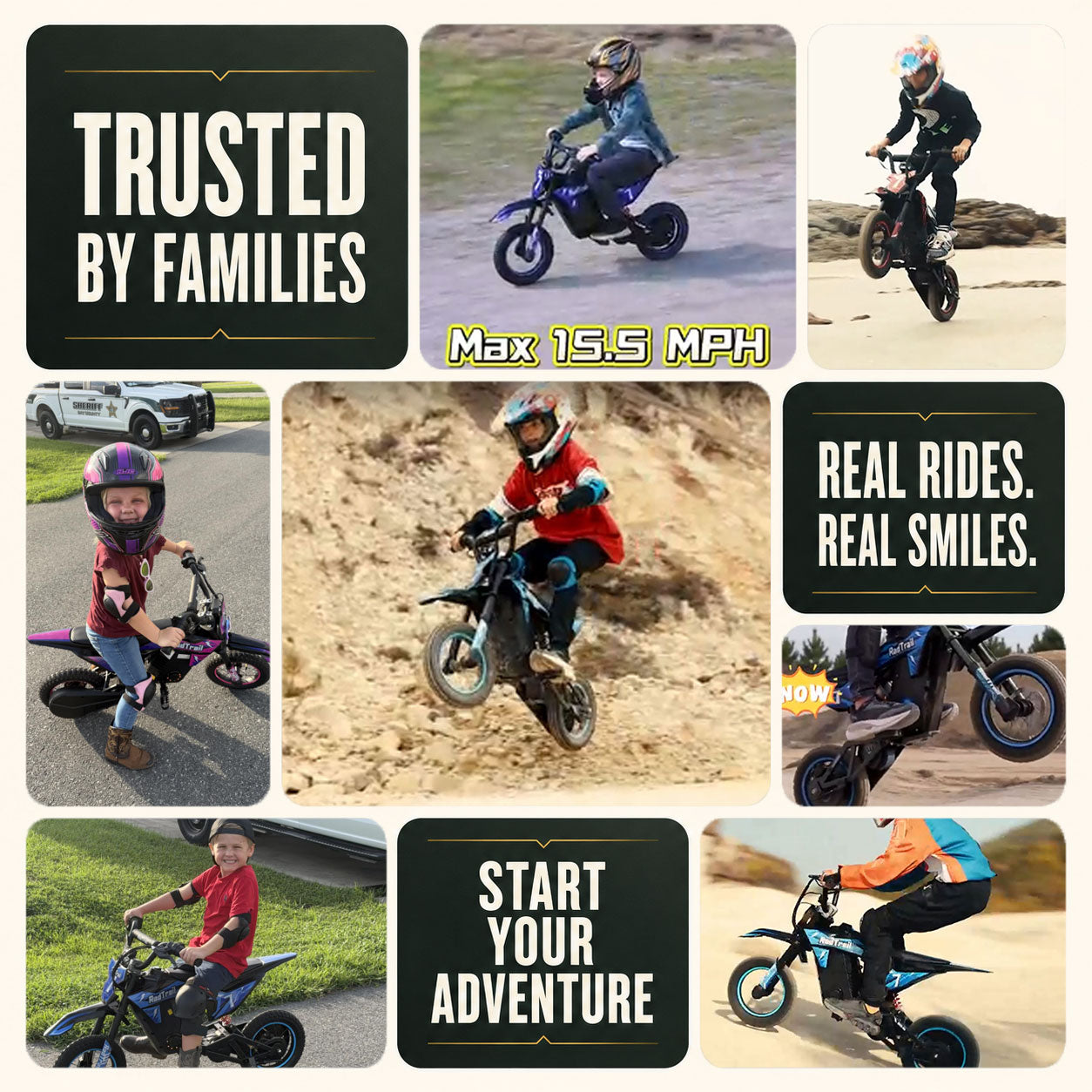 36V 12" Kids Electric Dirt Bike for Beginners