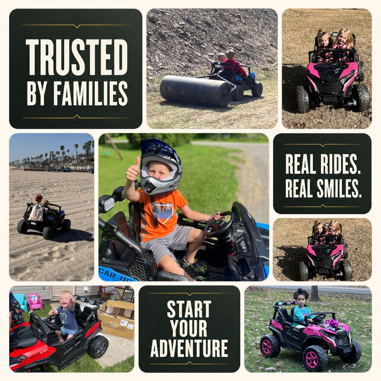 24V TrailStorm X4 2-Seater Ride-On UTV